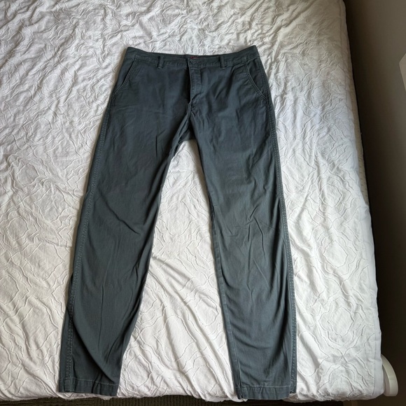 Levi's Blue Gray ChinosStandard Taper Cotton Pants - Picture 1 of 10